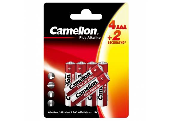 CAMELION LR03 ВР-4+2     36/72/864