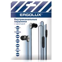 Стерео-гарнитура ERGOLUX ELX-WHP02P-C02 черный/пак