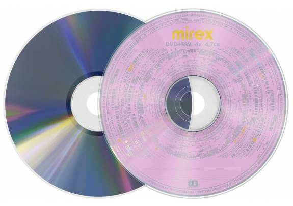 DVD+RW Mirex 4.7Gb/4x/Bl/1шт
