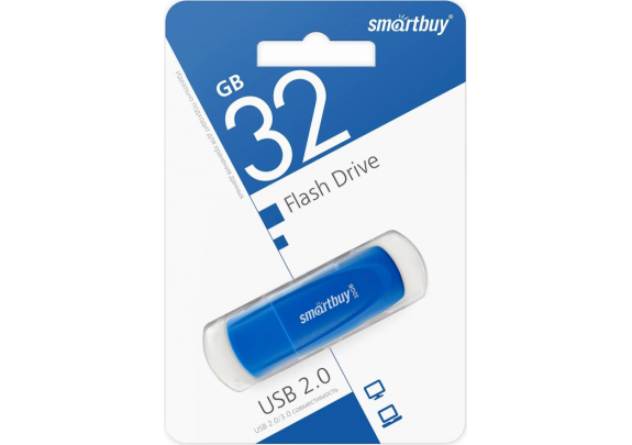 Флэш-драйв Smart Buy 32Gb Scout синий