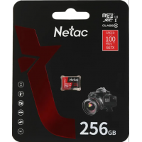 Карта памяти SDmicro 256Gb СL10ад NETAC UHS-IA1V30