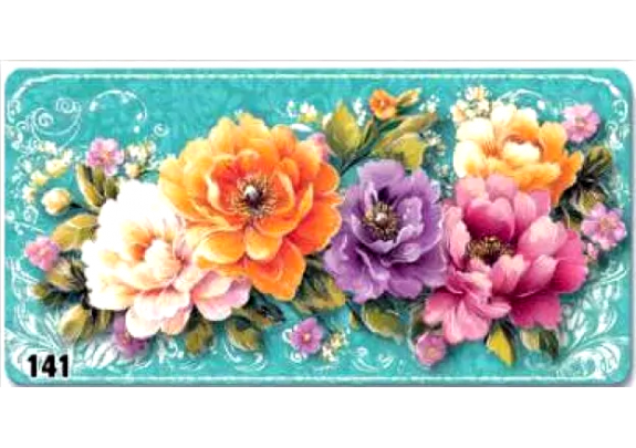 Конверт д/денег  141  Цветы